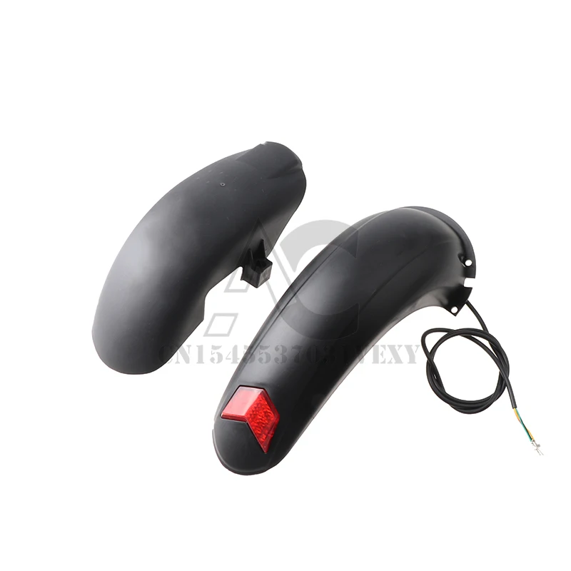 

10 Inch Electric Scooter Fender With Taillight Scooter Wings Rear Mud Guard Support Protection Kugoo M4 Kick Scooter Fenders