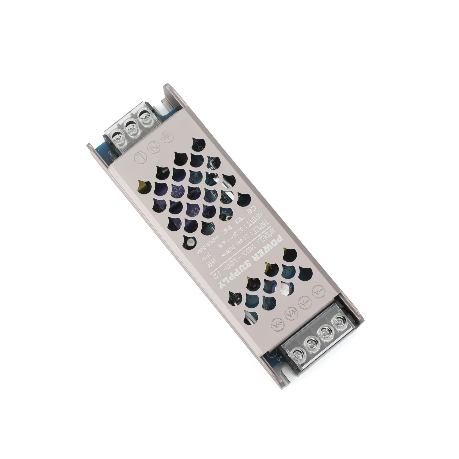 Ultra-thin Switching Power Supply Transformer AC110/170-250V to DC 12V/24V 100W 200W 300W Power Switch for LED Light Strip