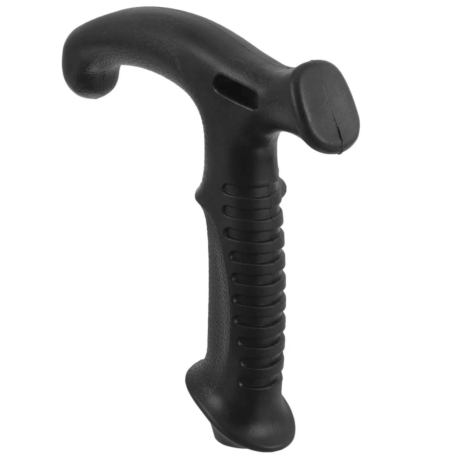 Ergonomic T-Shape Stick Handle Replacement for Walking Canes – Durable Plastic Cane Knob for Hiking & Outdoor Use