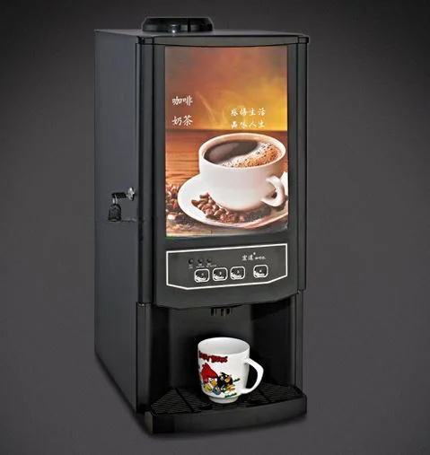 self service disposable cup backpack instant coffee dispenser vending machine