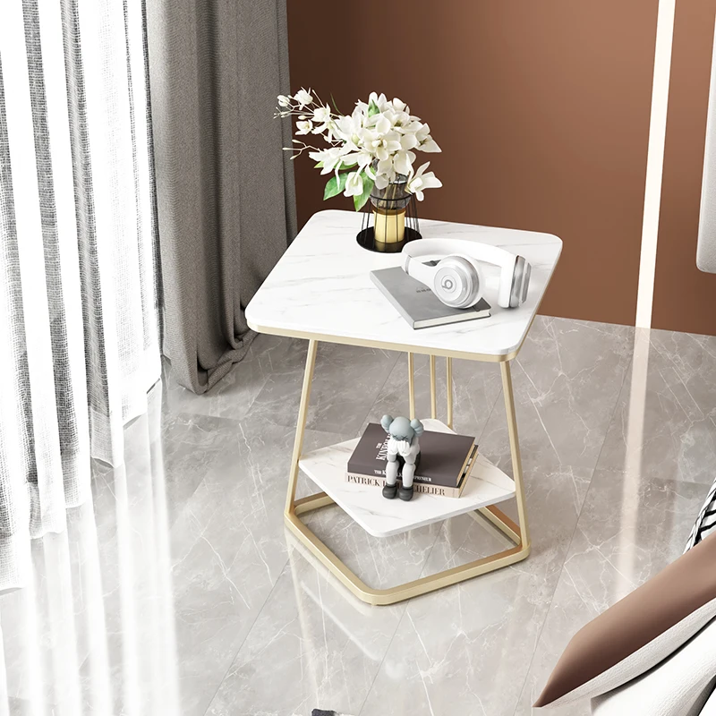 

Design Modern Coffee Table Unique Multi Function Storage Coffee Table Iron Square Aesthetic Neubles De Salon Balcony Furnlture