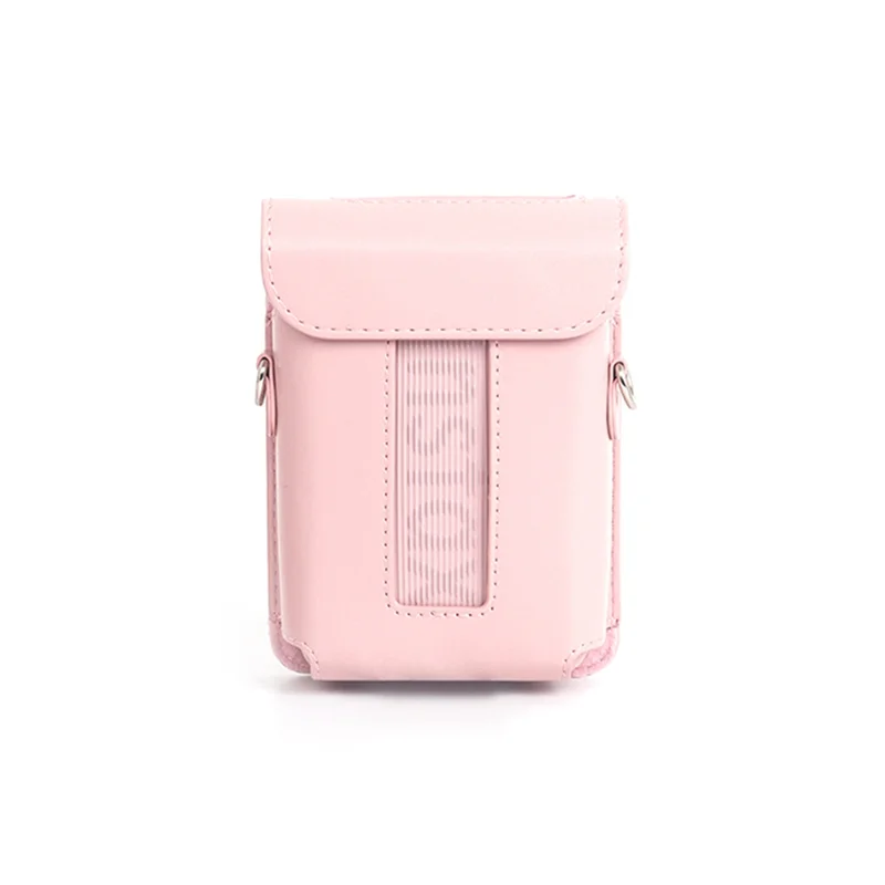 

【ABUP】For Fujifilm Instax Mini Link 3 Dustproof PU Leather Printer Carrying Case Retro Shockproof Storage Bag Accessories C