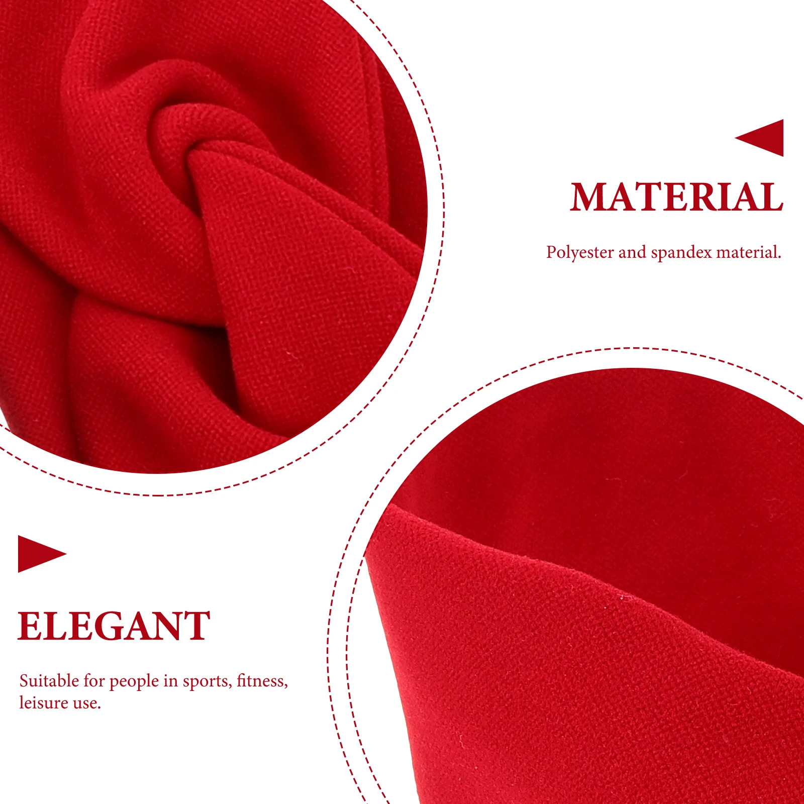 

4pcs Women Hairband Cross Headband Elastic Yoga Headwear Sport Fitness Head Wrap Stretchy Polyester Spandex Headdress For