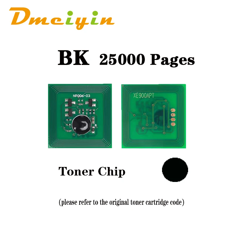 نسخة EXP KCMY لون 25K/39K صفحة الحبر رقاقة لزيروكس Docucolor 7000/8000