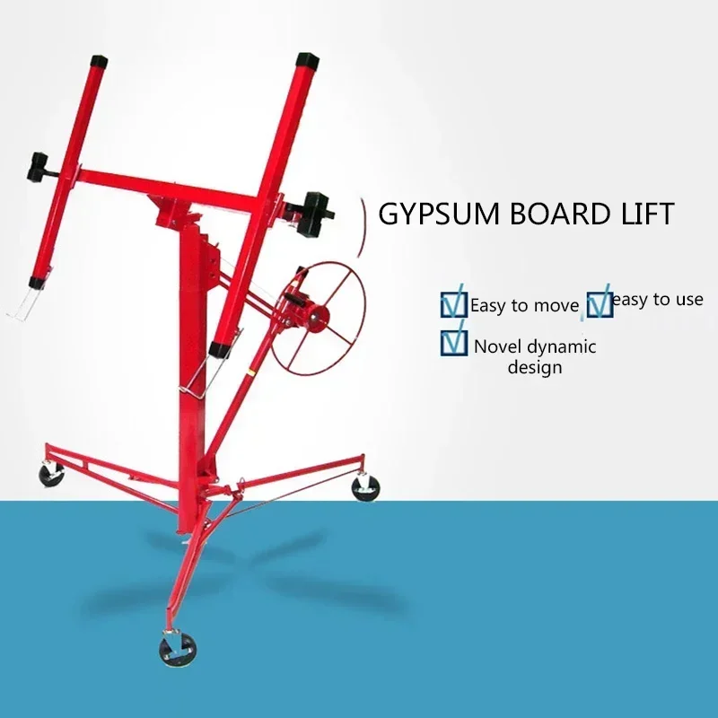 Portable Mobile Ceiling Artifact Rotating Lifting Table Plate Telescopic Lifting Frame Equipment Mobile Stretching Tool