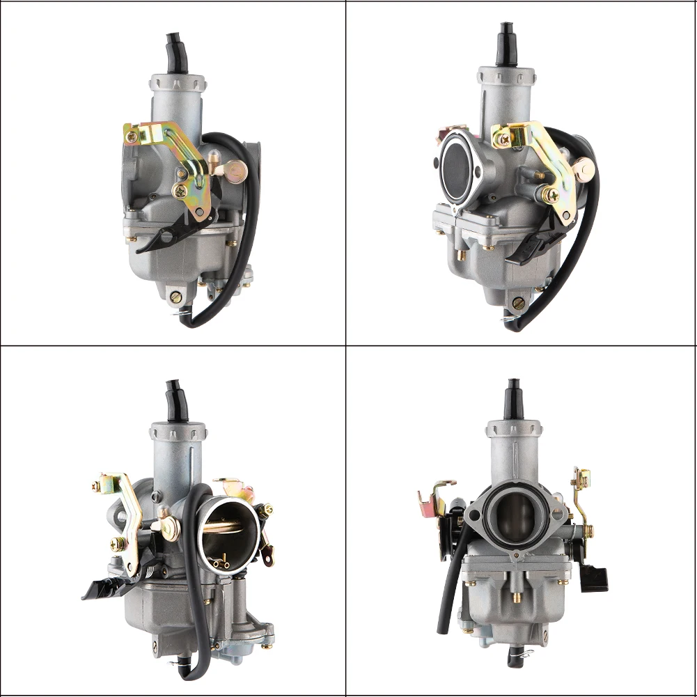 All Aluminum Motorcycle Carburetor PZ30B 30mm  Accelerator Pump Carb For CG 200cc-250cc Dirt Pit Bike ATV Quad Go-kart Buggy