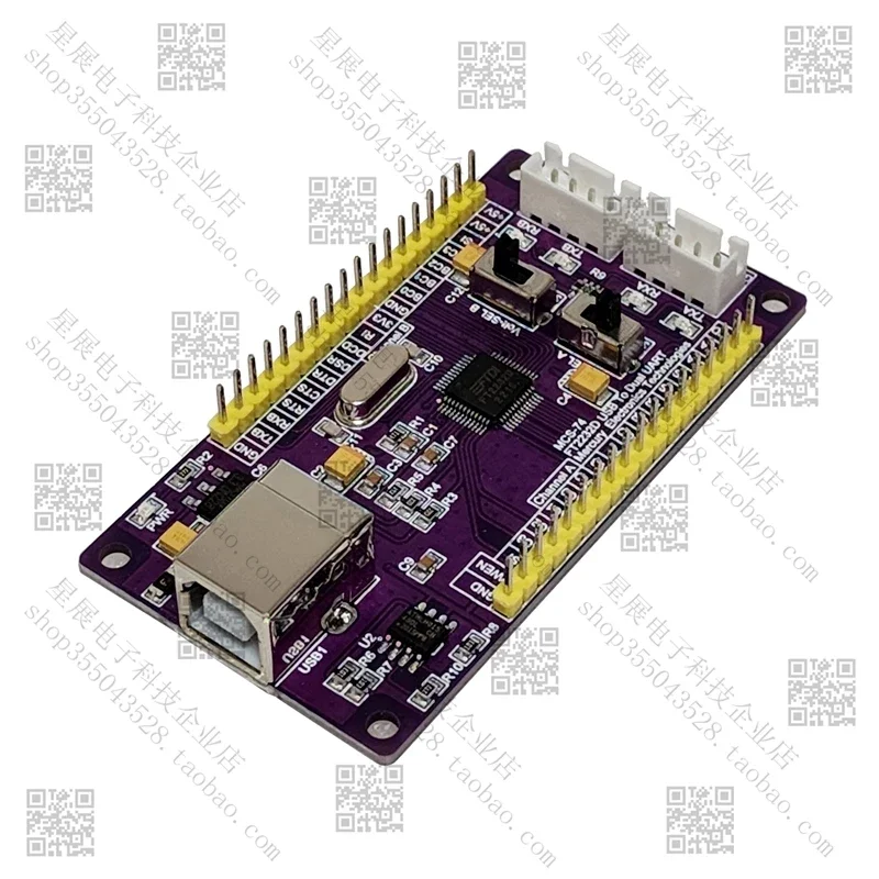 Imagem -02 - Porta Serial de Alta Velocidade com Porta Serial Dupla Ft2232d Usb para Vias Ttl Usb5v3.3v Mcs74