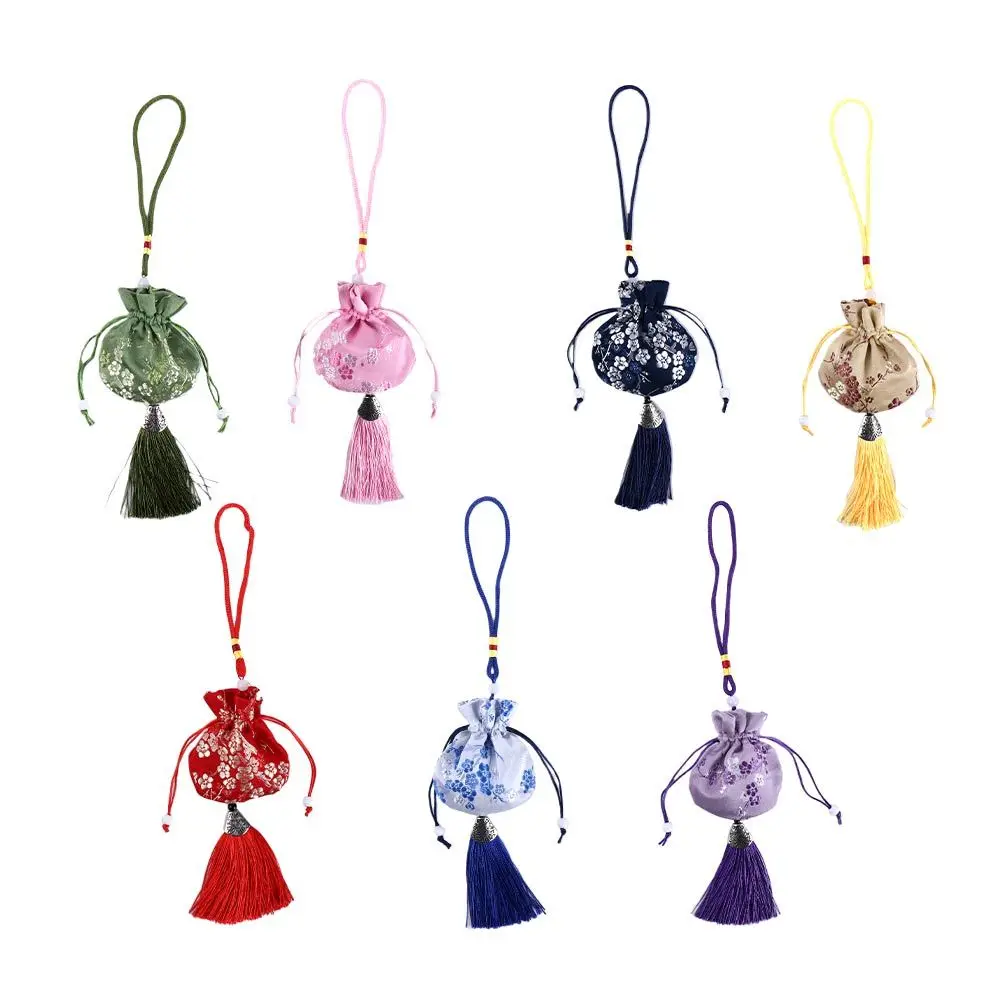 Graduation Gift Car Hanging Plum Flower Pattern Women Sachet Jewelry Storage Bag Dragon Boat Festival Bag Chinese Style Sachet