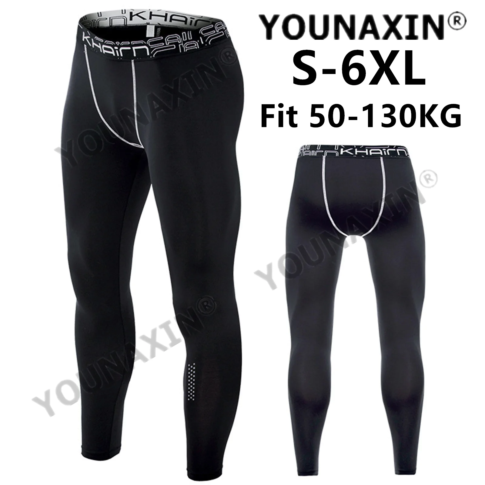 Men\'s Big Size Sports Pants Tight Running Basketball Skinny Sportswear Fitness Traning Gym Trousers S M L XL 2XL 3XL 4XL 5XL 6XL