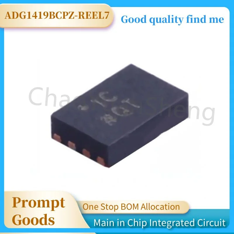 ADG1419BCPZ-REEL7, 1C Interruptor Analógico Chip, Montagem LFCSP-8, Novo, Original