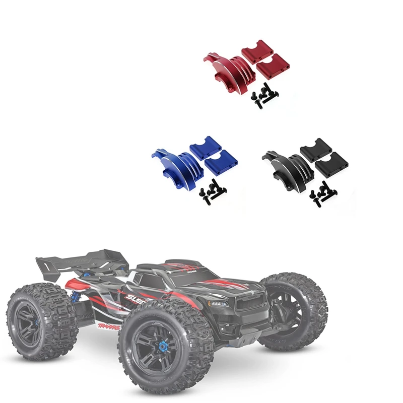 Suporte diferencial central de alumínio capa diff 9584 para 1/8 traxxas trenó 95076-4 rc carro atualizações peças acessórios