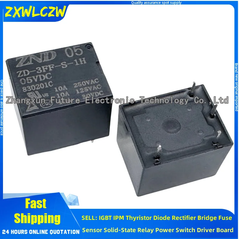 5Pcs/Lot 4-Pinrelay…