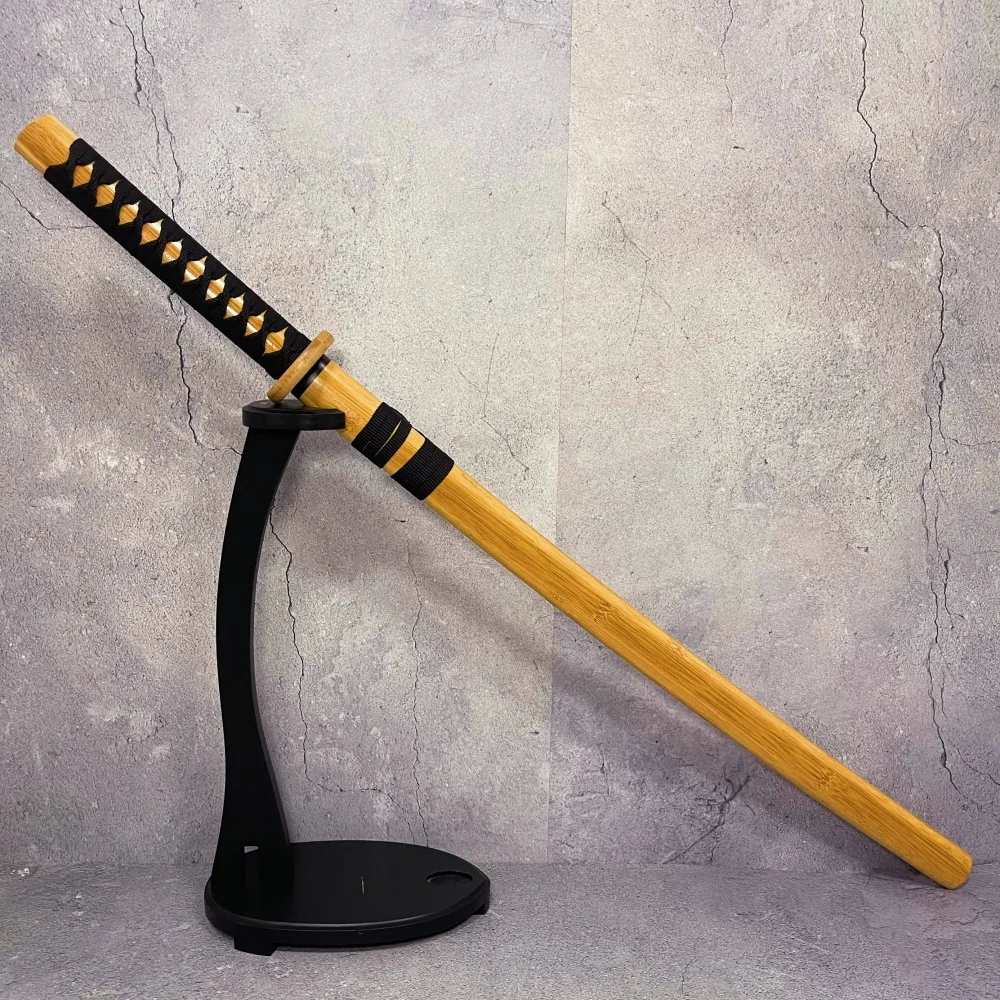 40inch Wooden Laido Katana Kendo Sword Real Size Japanese Katana Original Samurai Sabre Anime Cosplay Prop Ninja Knife Toy Gift