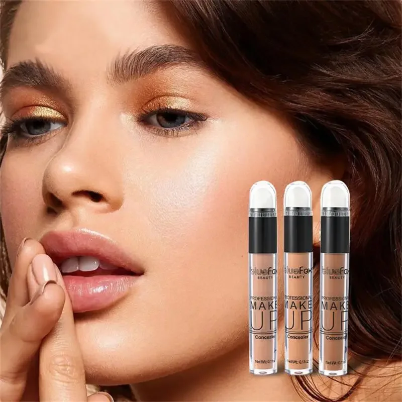 Heallor Air Cushion Concealer Facial Flaw Conceal Eraser Liquid Foundation Waterproof Long-lasting Face Makeup Korean Cosmetic C