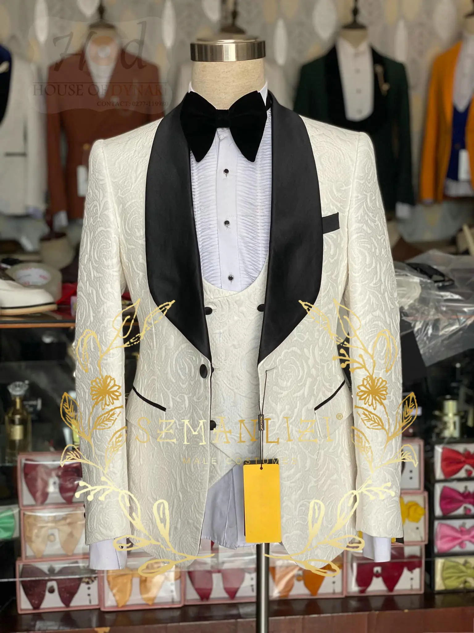 

men's suit business office jacket pants vest 3 piece set slim fit suit wedding dinner cocktail dress men custom clothes
