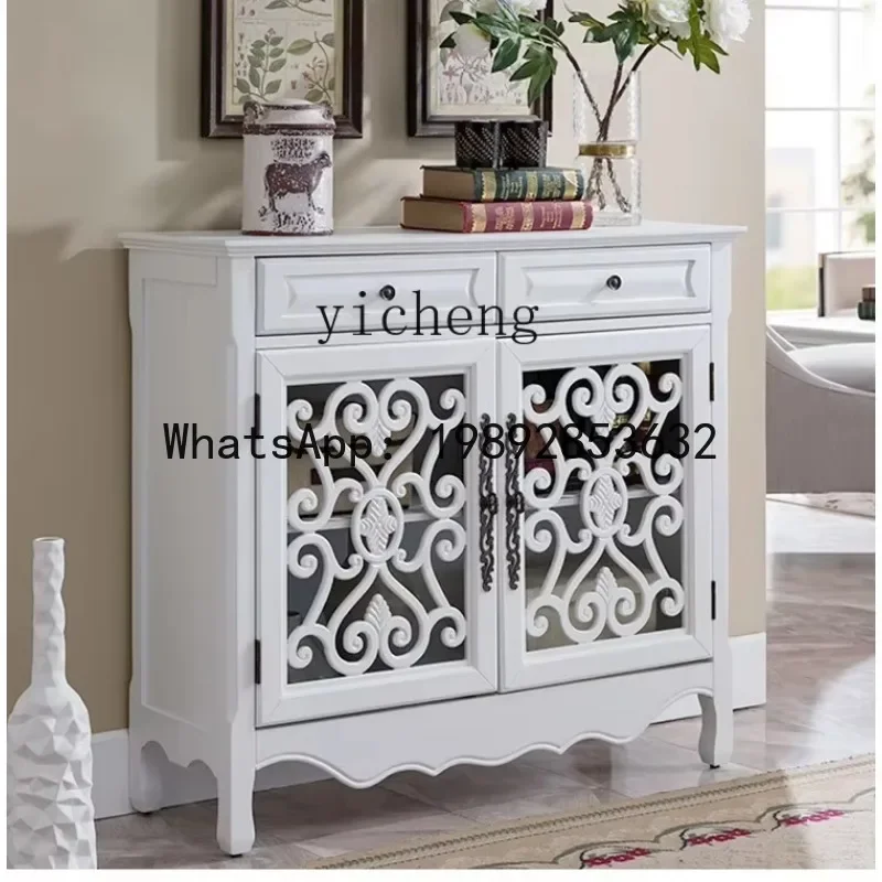 b2 Living Room Hallway Ultra-Thin Storage Entry Door Hall Cabinet Corridor Corridor Sundries Storage Cabinet