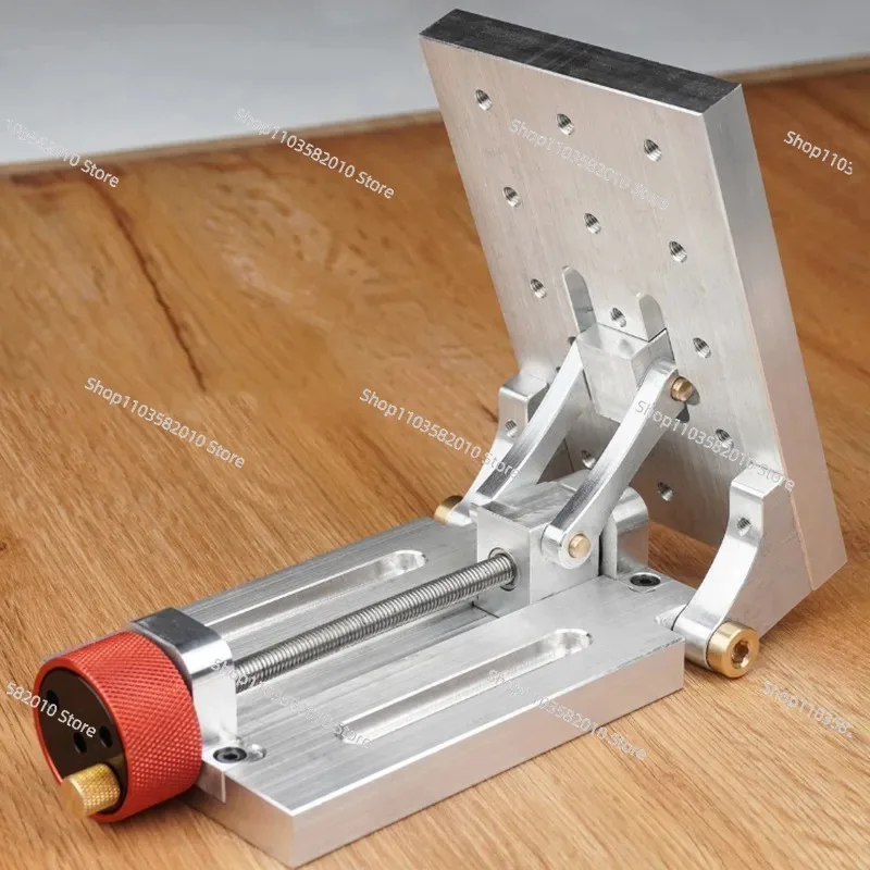 Adjustable Angle Tilting Platform, Woodworking Table Chair Leg Punching Tilt Base