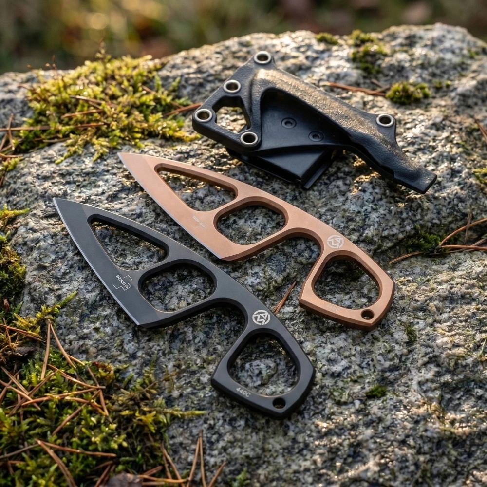 All 440C Mini Fixed Blade Knife Outdoor EDC Multitools Camping Climbing Fishing Practical Knives Backpack Pocket Knife Gifts