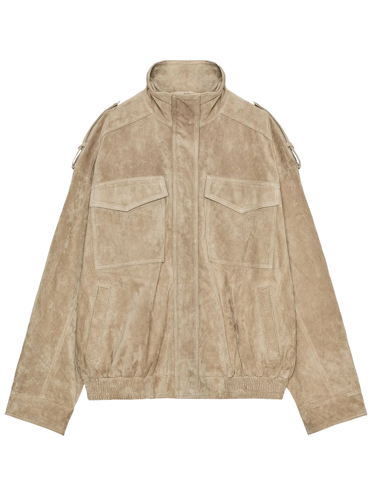 ZAPRHA 2025, Herbst, neues, vielseitiges Kunstleder, Jaet Long Sve, Samtstruktur, Oulder-Riemen-Design, Damen-Casual-Sle