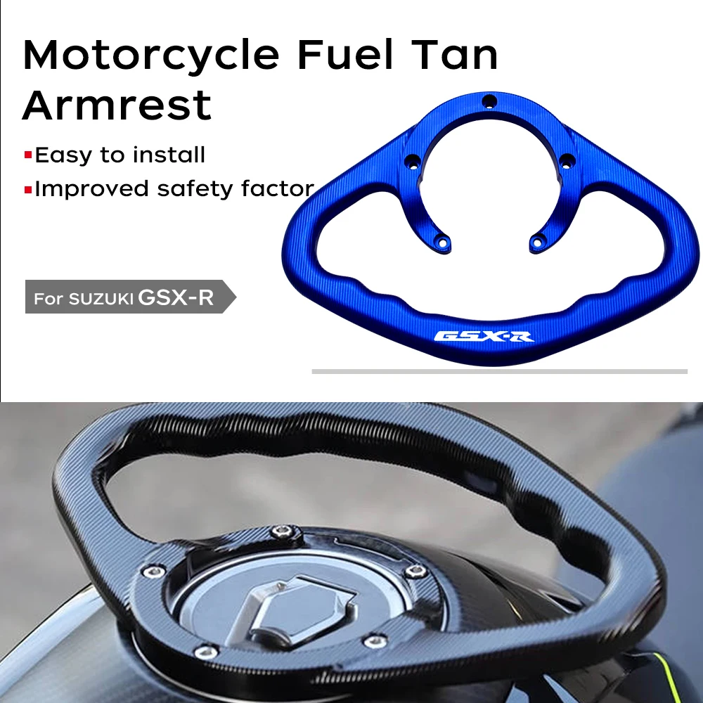 

For SUZUKI GSR GSX600R GSXR GSXR750 Hayabusa SV650 S Motorcycle Passenger Handgrips Hand Grip Tank Grab Bar Handle Armrest LOGO