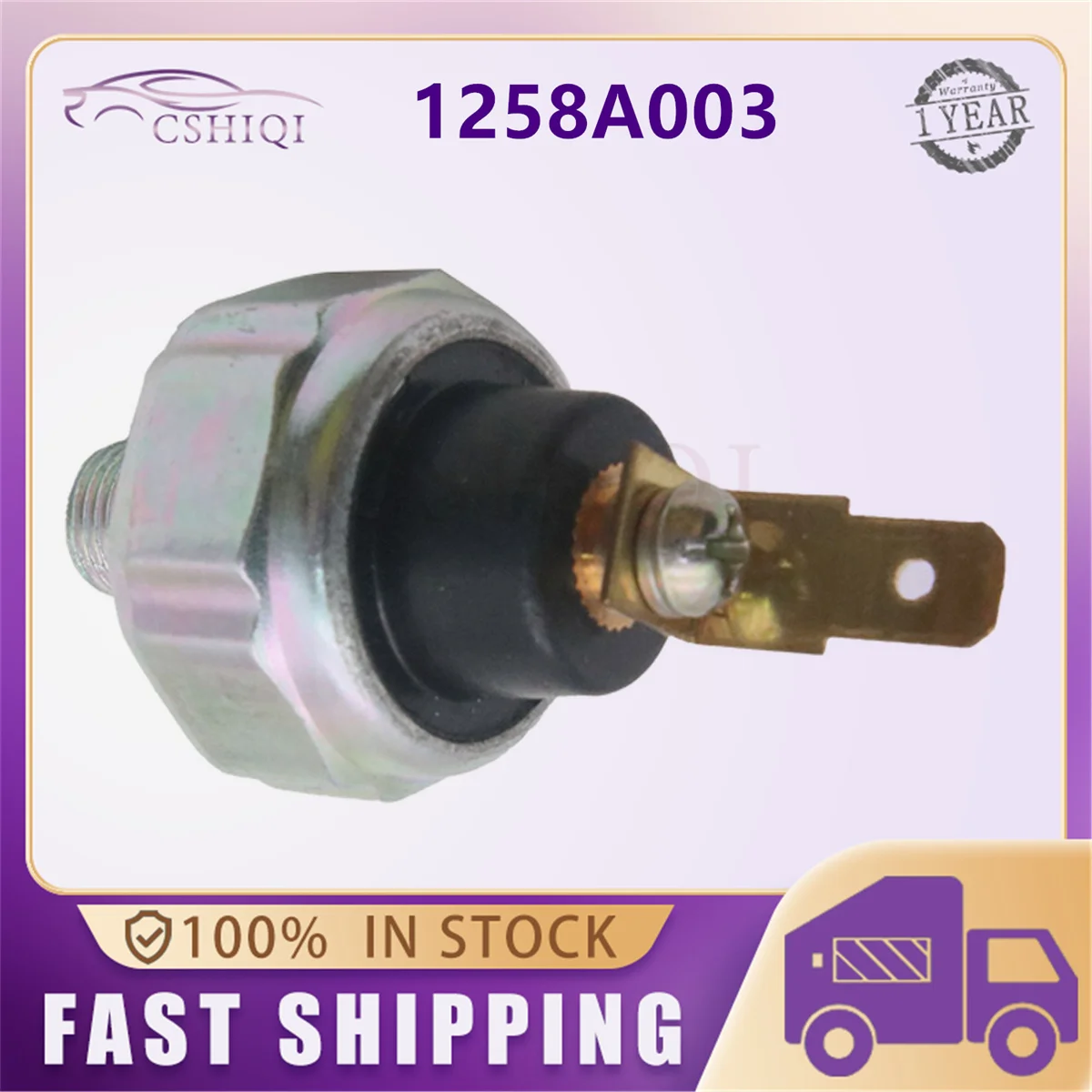1258A003 Engine Oil Pressure Sensor Switch For Mitsubishi Outlander 3000GT Mazda 2 MX-3 Hyundai Dodge Lexus MD1389914 MD001483