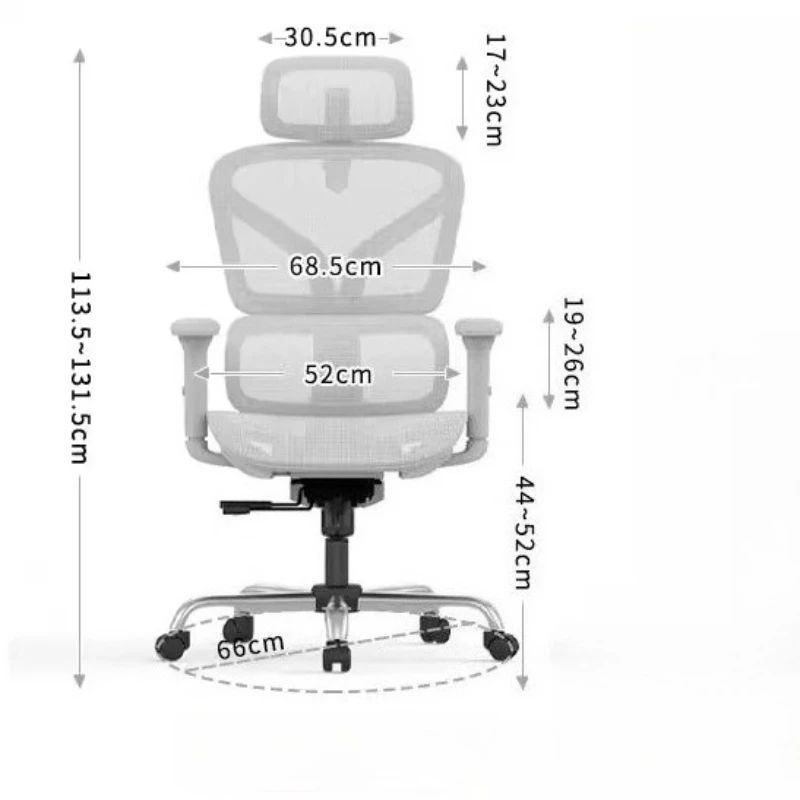 

Ergonomic Executive Chair Office Desk Computer Gaming Furniture Modern Mesh Swivel Rolling Adjustable Silla Gamer Chair