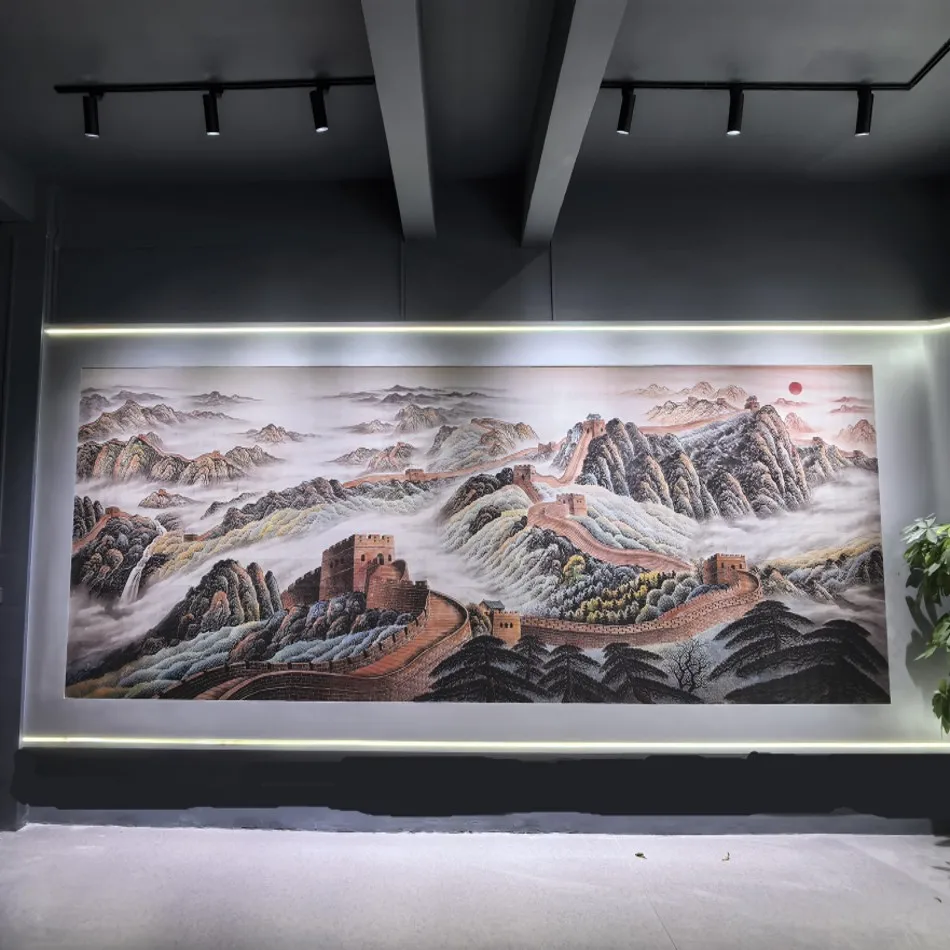 P2P2.5 LED Textured GOB Art Display Screen Mural Indoor Art Gallery Screen for Creative Display