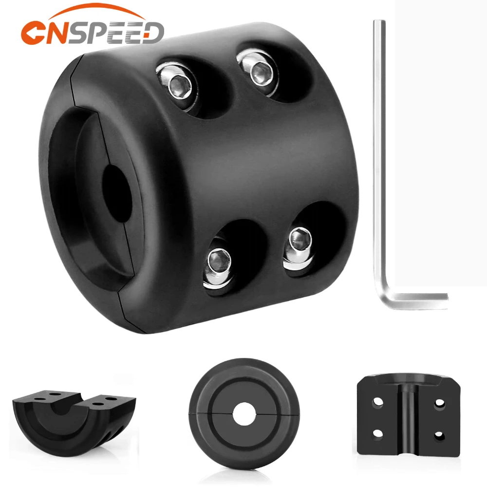 

CNSPEED Universal Winch Cable Hook Stopper Mount Stop Rope Line Cable Saver for Auto Offroad ATV UTV Accessories Parts