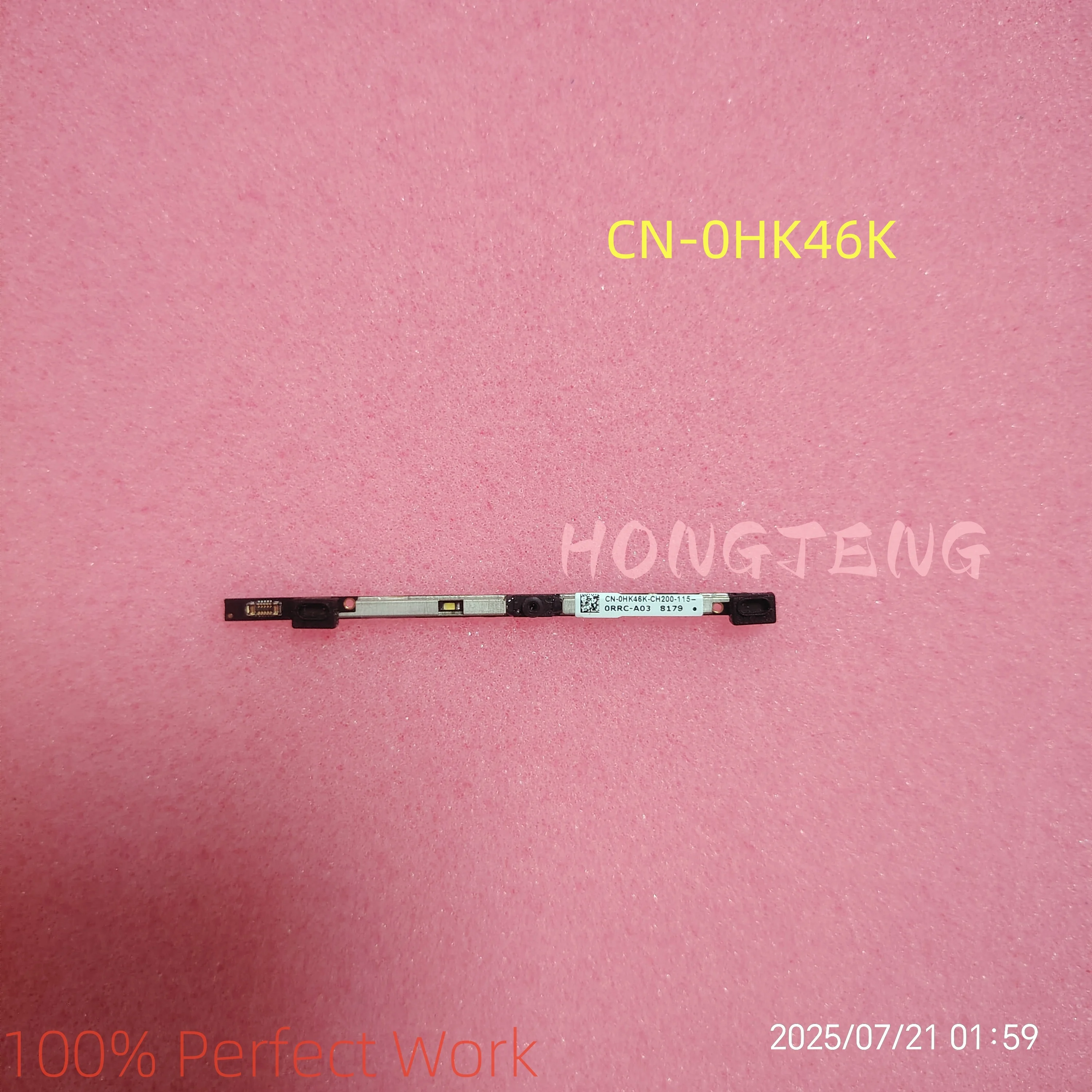 

Подлинная 0HK46K для DELL Inspiron 7591 7590 5480 7490 3310, веб-камера для ноутбука, микрофон HK46K CN-0HK46K, высокое качество