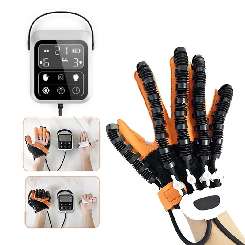 MassageHot Rehabilitation Robot Glove Finger Intelligence Stroke Hemiplegia Massage Machine Rehabilitation Training Gloves Hand