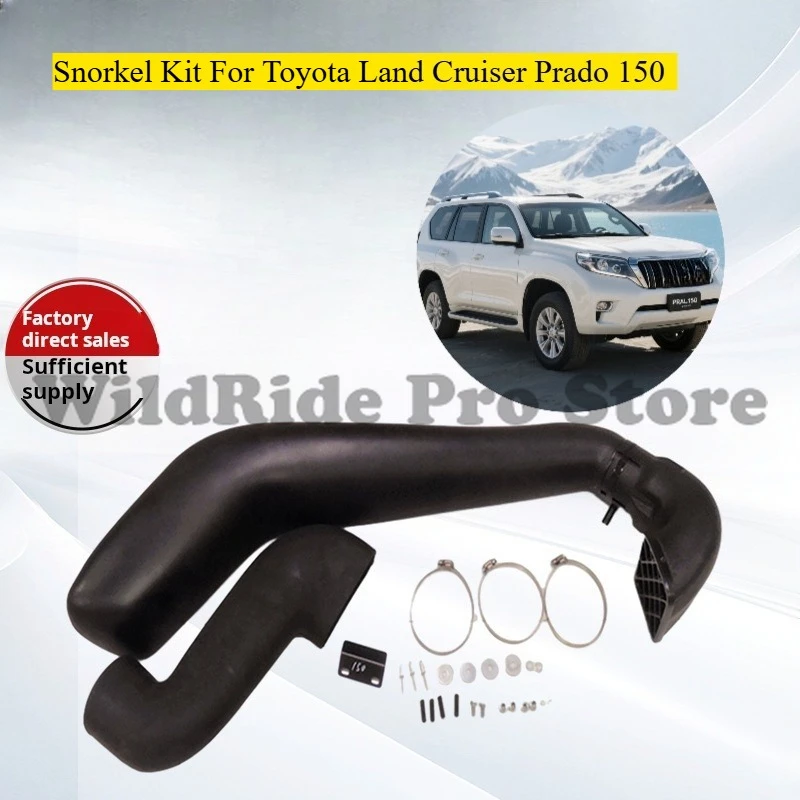 

For Toyota Land Cruiser Prado 150 Snorkel Kit Waterproof Air Intake Pipe Off-Road 4x4 Wading