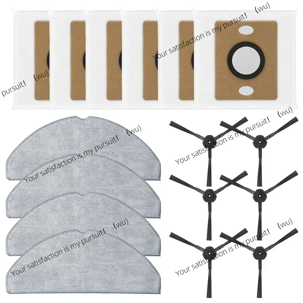 For ILIFE A30 Pro Robot Vacuum Cleaner Replacement Kit Includes Filter Mop Cloth Dust Bag Side Brush Home Appliance Accessories
