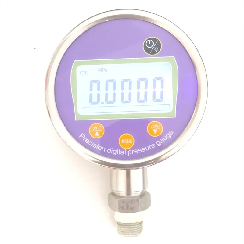 High Precision Digital Pressure Gauge Data Logger Storage 50000 Datas