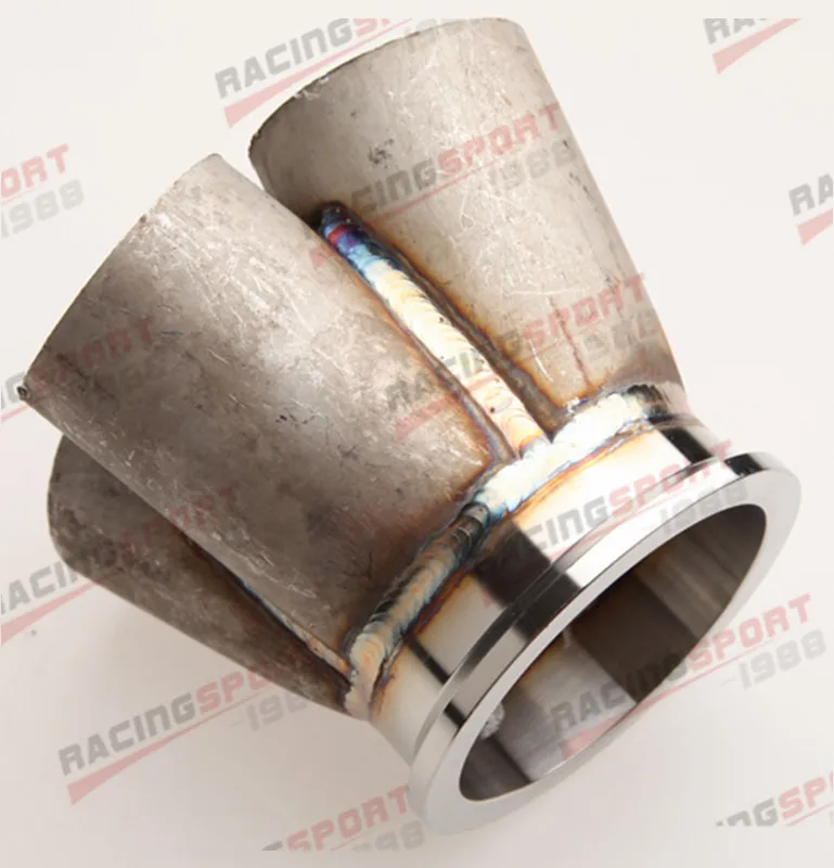 

4-1 4 Cylinder Manifold Header Merge Collector Stainless Steel 3" V-Band Vband