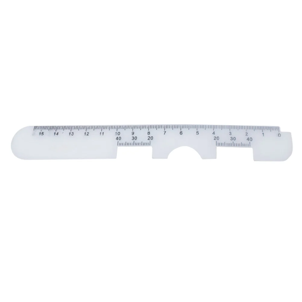 5 Pcs Pd Measurement Tool Eye Glasses Pupil Distance Measuring Ruler Instrument Pupillary White