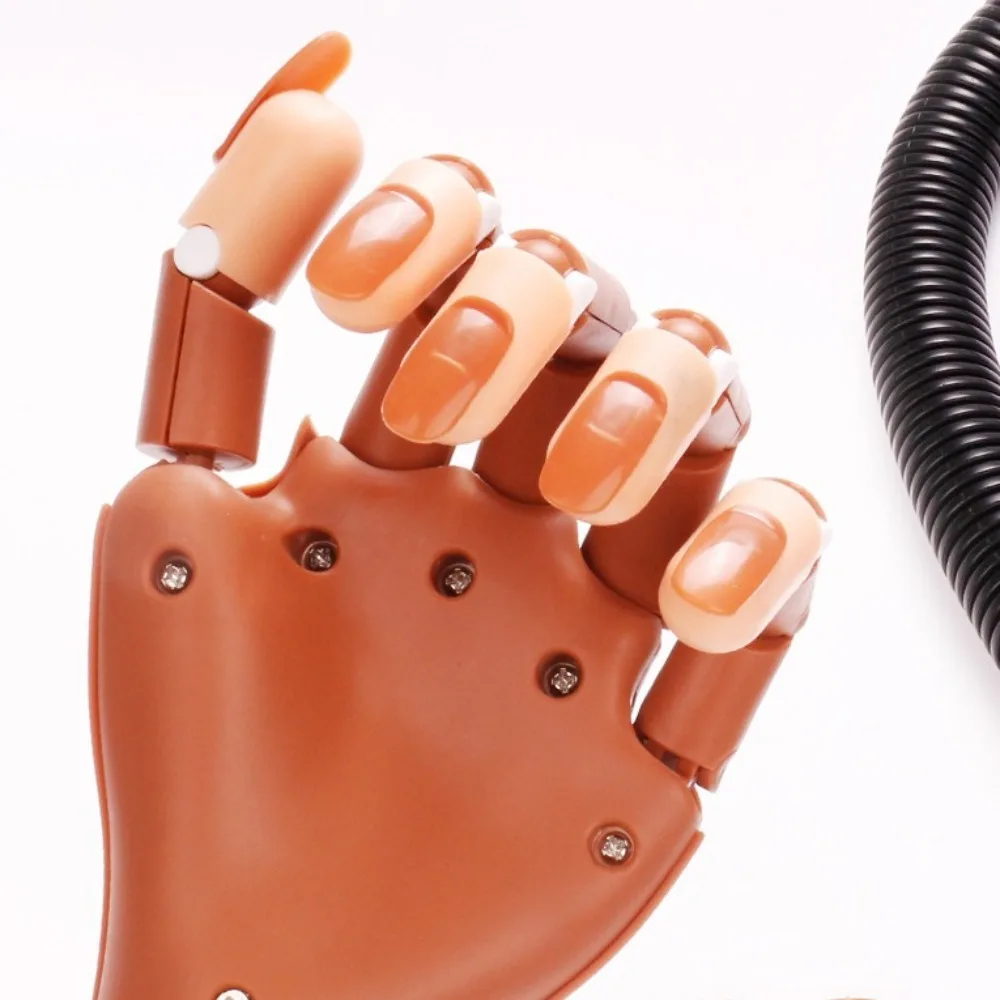 Set di mani per pratica di unghie in acrilico con 100 pezzi di unghie finte per unghie professionali per pratica di manicure, punte per unghie flessibili