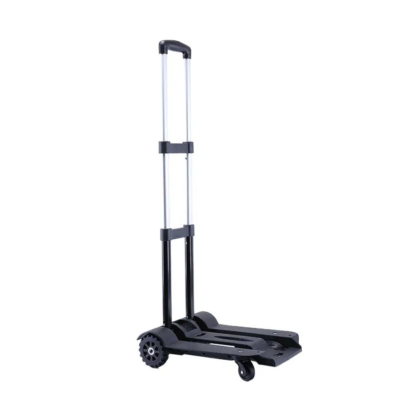 

Car universal wheel folding trolley hand push folding cart shopping cart luggage cart trolley