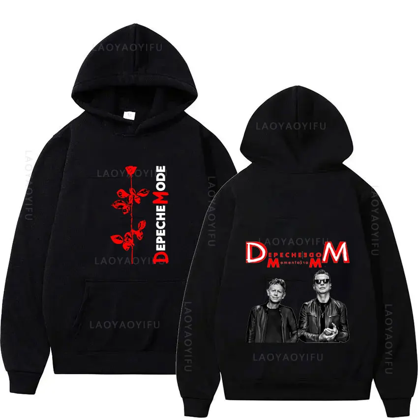 

Hot Sale Depeche Mode Theme Sweatshirts for Men Essentials Hoodie Hooded Shirt Graphic Hoody Men's Clothing Hoodies Y2k New