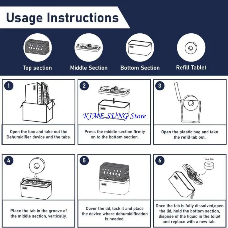 L5BD Home e Office Dehumidifier Reabil