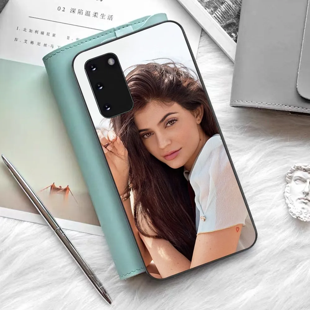 Star K-KYLIE-J-JENNERS Phone Case For Samsung S 9 10 20 21 22 23 30 23plus lite Ultra FE S10lite Fundas