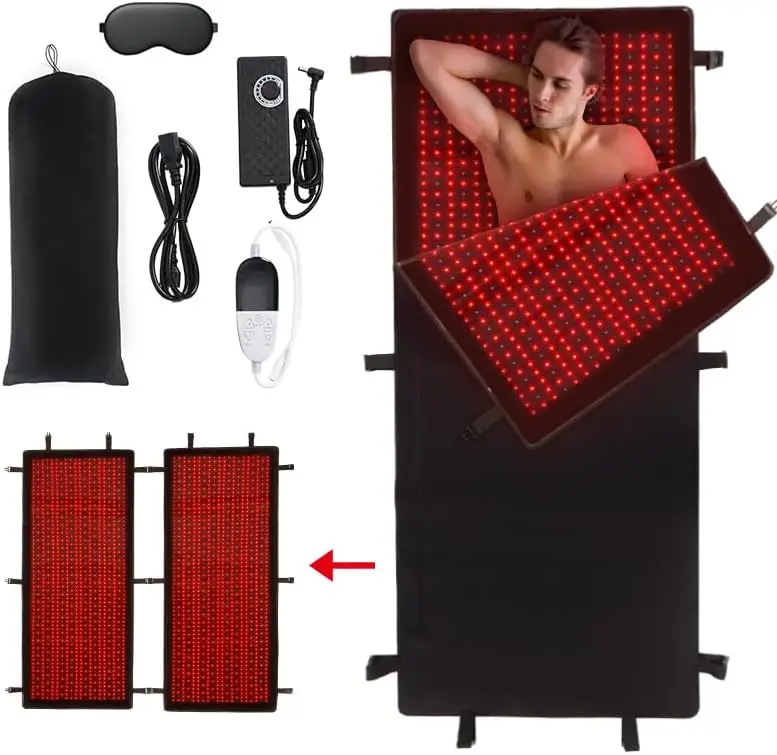 

Infrared Beauty Treatment Pain Relief Full Body Banket Sleeping Bag for Spa Led Red Light Therapy Bed