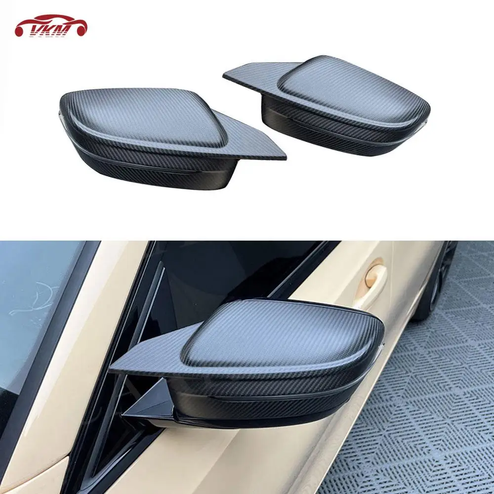 

Dry Carbon Fiber Side Rearview Mirror Cover Caps Mirror Tools Case M Style For BMW G42 G20 G22 G23 G26 2020+ Car Bodykits