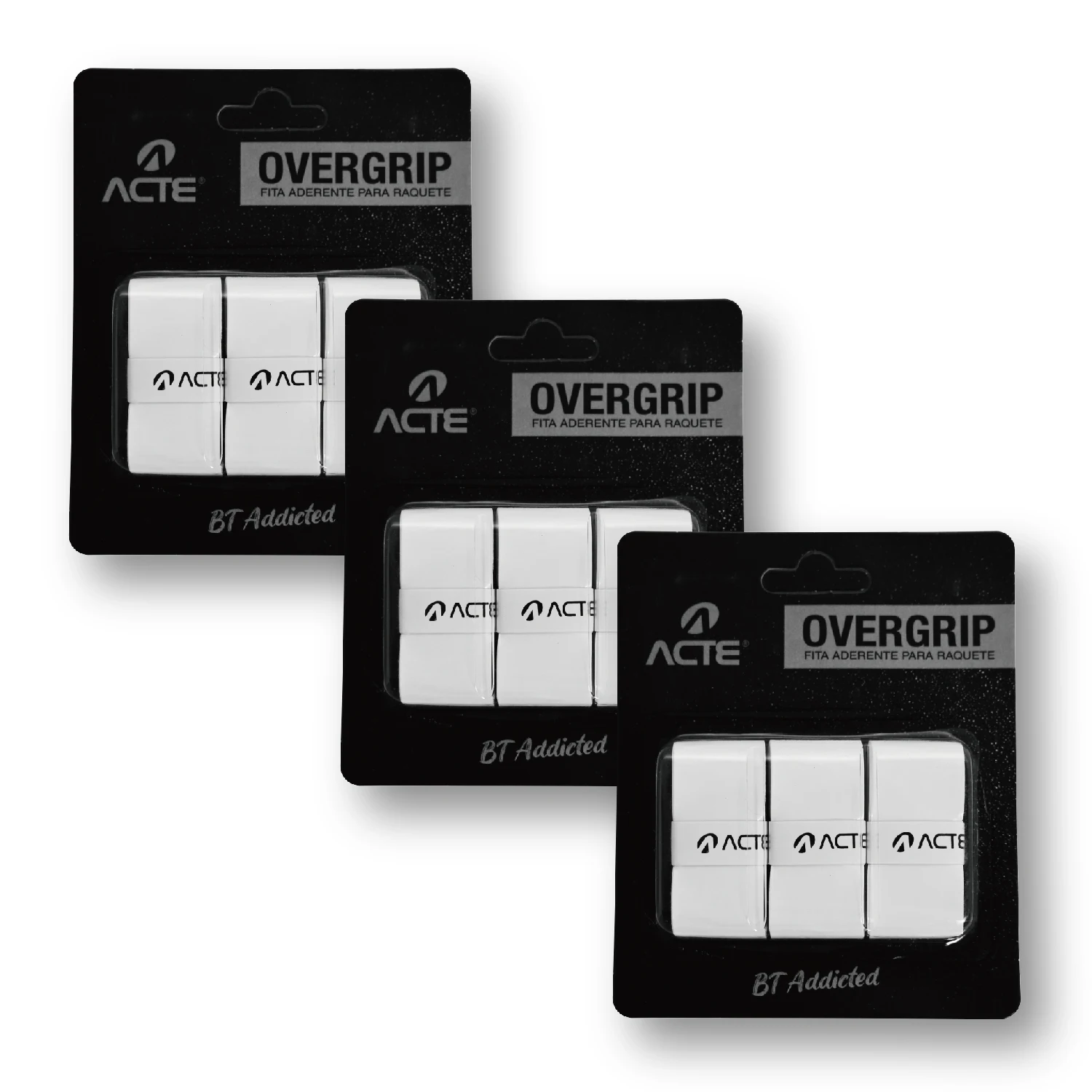 مضرب تنس بشريط Overgrip متعدد الاستخدامات احترافي عالي الأداء مضارب مضادة للانزلاق قبضة لاصقة 3 مقابض/حزمة