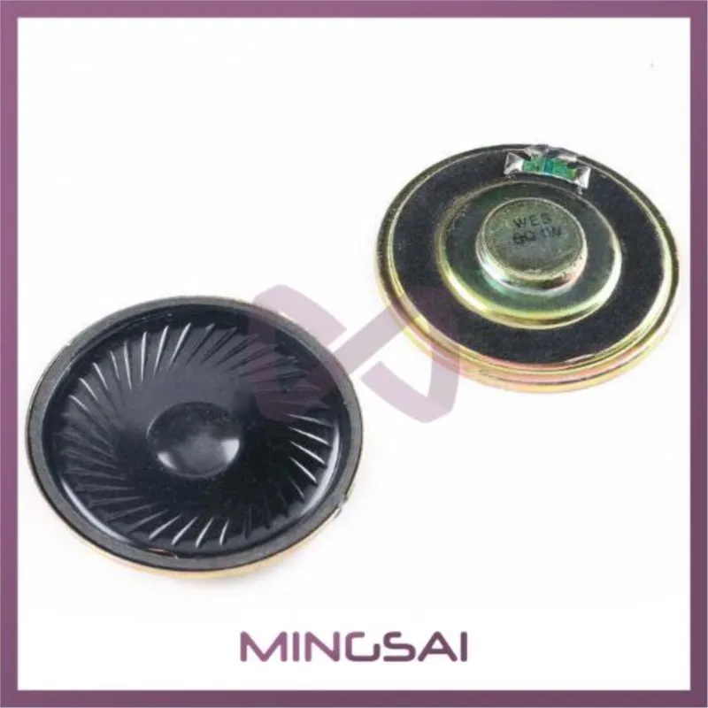 2pcs/lot New Ultra-thin Mini speaker 8 ohms 1 watt 1W 8R speaker Diameter 40MM 4CM thickness 5MM