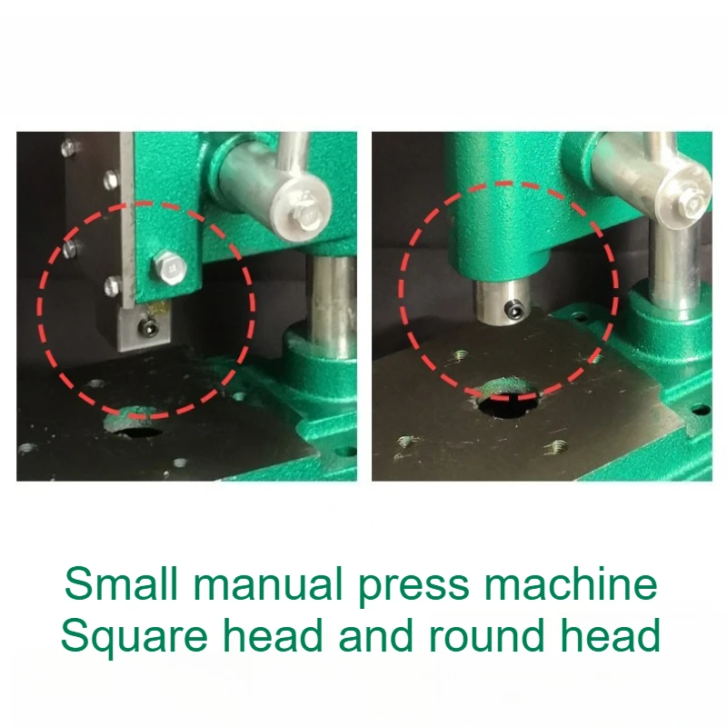 小型手動プレス機 パンチングプレス ハンドプレス ハンドパンチプレス 切断機 プレス機 穴あけ 16型