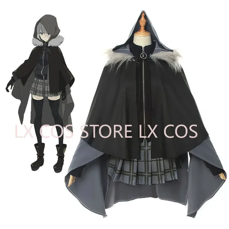 Anime FGO Fate Grand Order Gray Cosplay Costume Uniform Cloack Full Set Clothes New Halloween Costumes