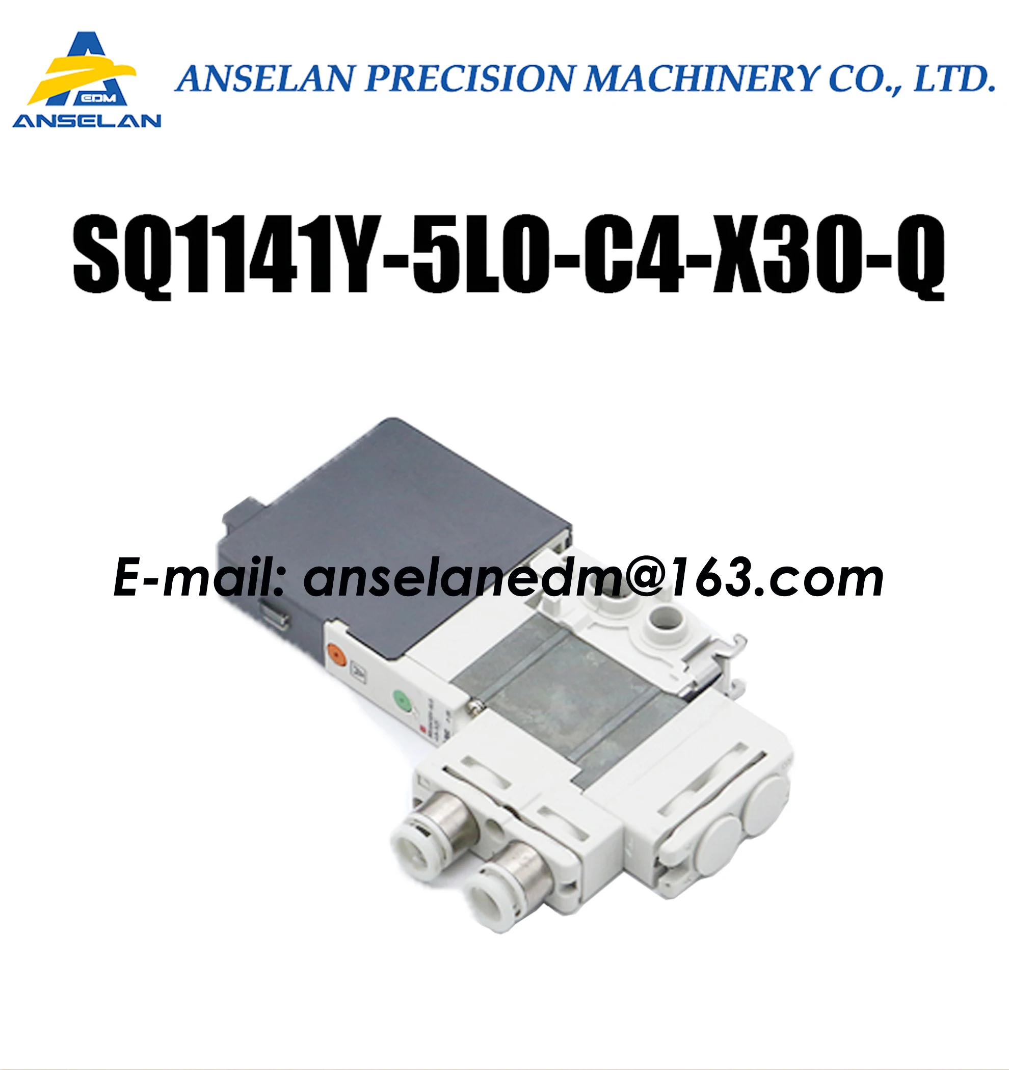 

SQ1141Y-5LO-C4-X30-Q edm Solenoid Valve for Sodic k series wire cut edm machines