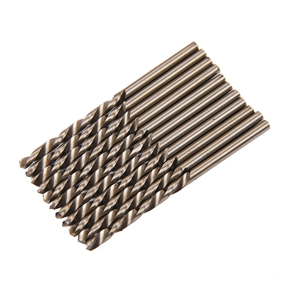 

40pcs HighSpeedSteel DrillBit Set VariousSizes TwistBits HandDrill PerfectMetals AlloyedSteels CastIron Plastic