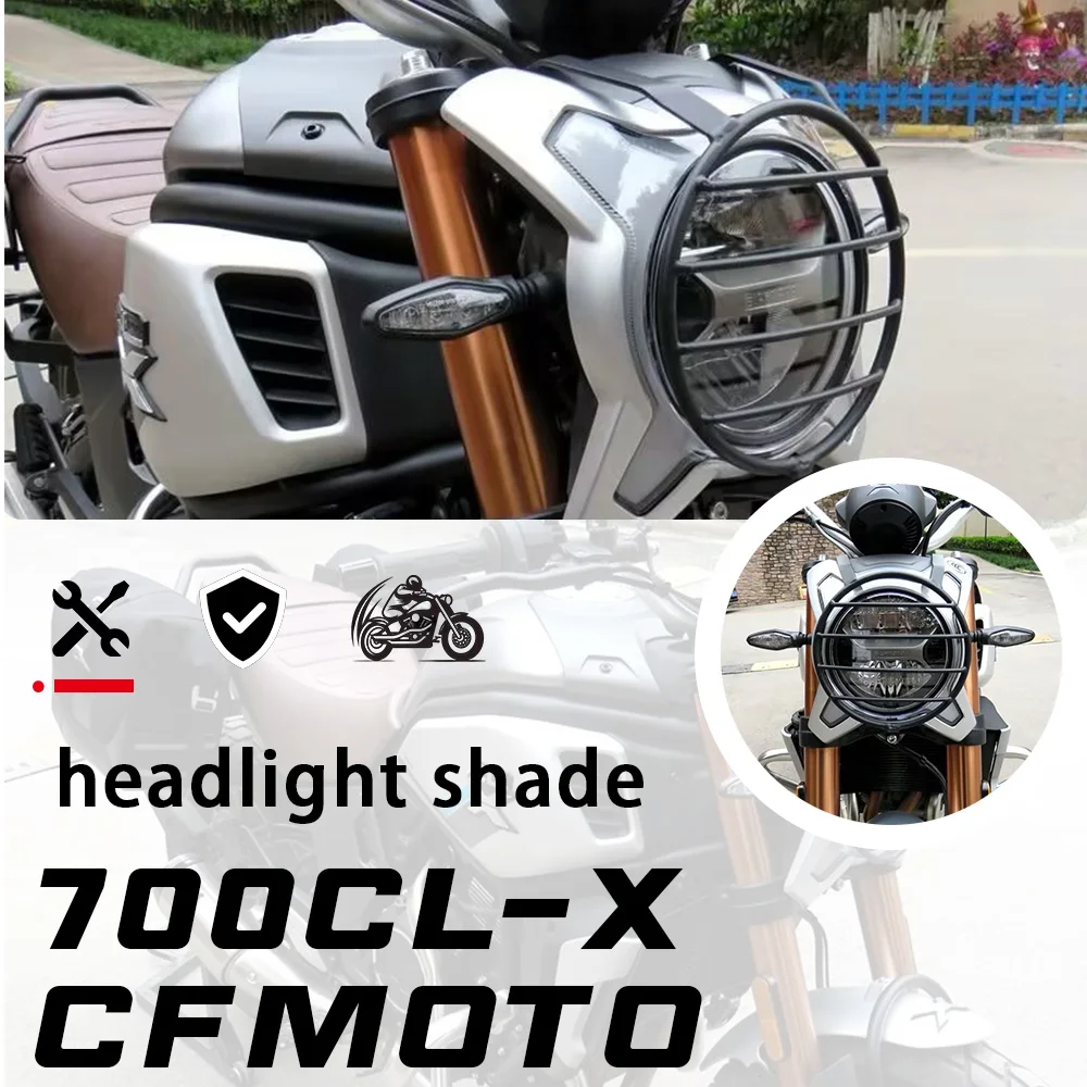 

Крышка фары и кольцо лампы для модификации мотоцикла CFMOTO 700CL-X, аксессуары 700clx CF CLX700 clx700