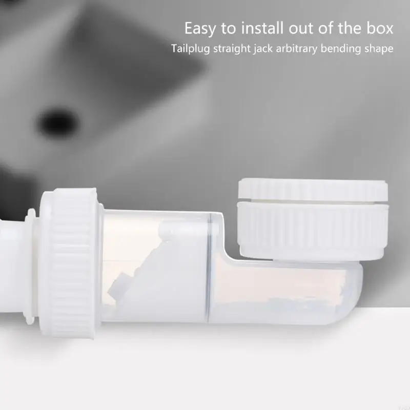 97QD SINK DEODORANT ที่กรองท่อระบายน้ำท่อระบายน้ำท่อ TELESCOPIC แบบยืดหยุ่นท่อระบายน้ำ anticlogging บ้านห้องน้ำอ่างล้างจาน